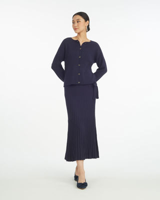 Luxe Pleated Maxi Skirt