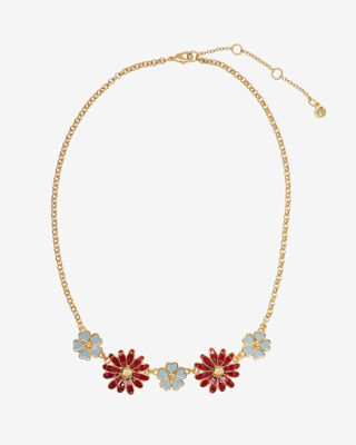 Burgundy Bloom Necklace