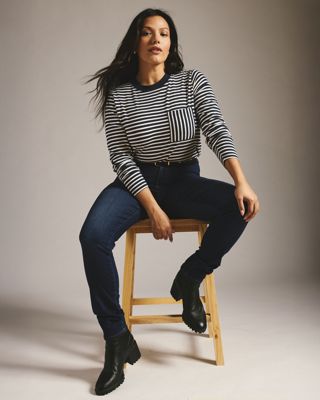 Seine High Rise Skinny Jeans 32 Inch - Heritage Indigo