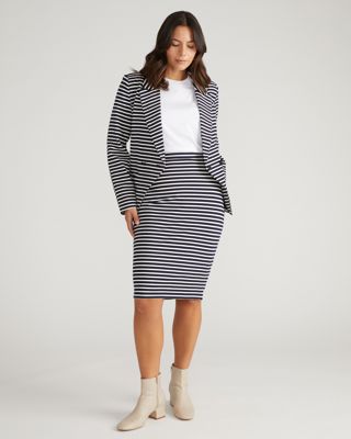 Danube Ponte Skirt - ST. James Stripe