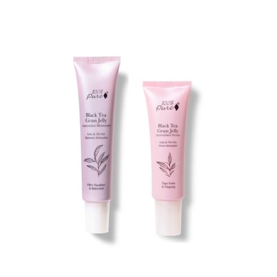 Black Tea Grass Jelly Duo