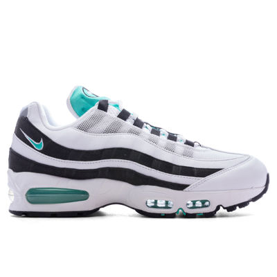Air Max 95 Og 'black Border' - White/Hyper Jade/Black/Metallic Silver
