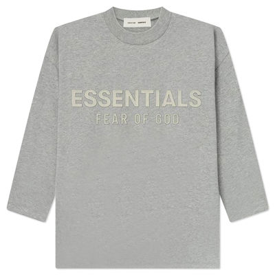Kid's Classic L/S T-Shirt - Concrete Heather
