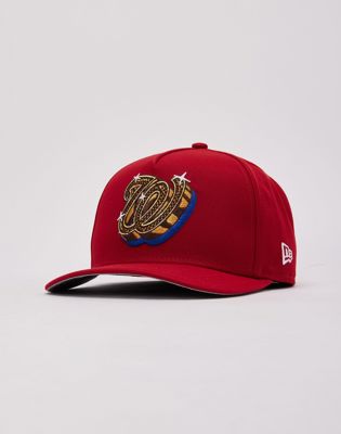 New Era MLB Washington Nationals Emblem 9fifty A-Frame Snapback