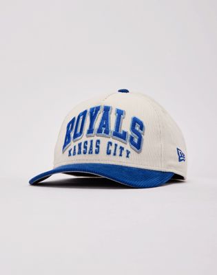 New Era MLB Kansas City Royals Corduroy 9forty A-Frame Hat