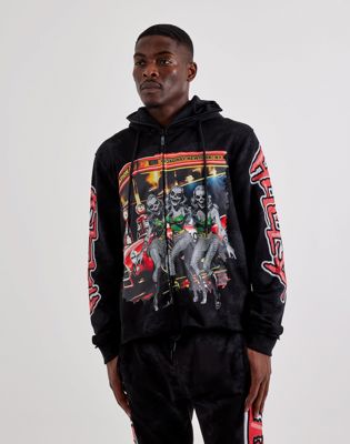 Bkys Station Full-Zip Fleece Hoodie