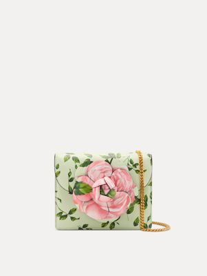 English Rose Printed Mini Tro Bag