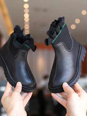 Cutesie Bootsie Ruffle Sock Boots BY Liv And Mia