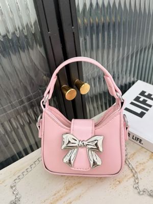 Girls Bow Crossbody Purse