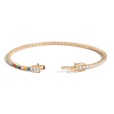 Personalized Lab Grown Diamond Tennis Bracelet