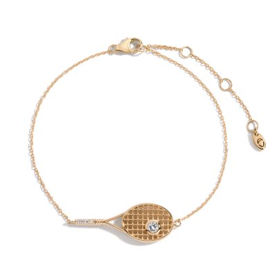 Lab Grown Diamond Tennis Racket Bracelet