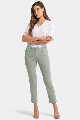 Sheri Slim Ankle Jeans - Lily Pad