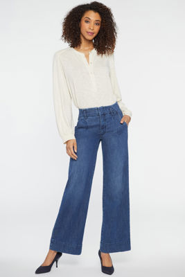 Mona Wide Leg Trouser Jeans - Reminiscent