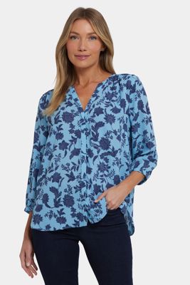 Pintuck Blouse - Villebon