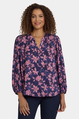 Puff Sleeved Popover Top - Felicita