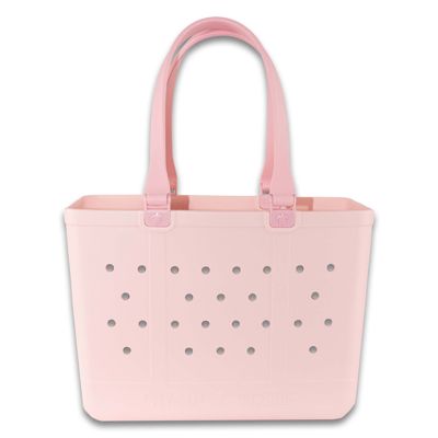 Large Tote Bag In Coral