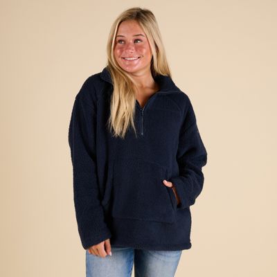1/4 Zip Fleece Pullover Jacket