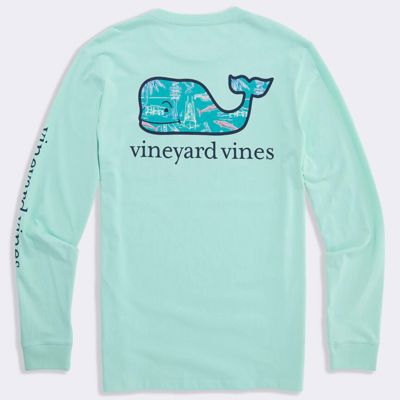 Keys Scenic Whale Long Sleeve T-Shirt