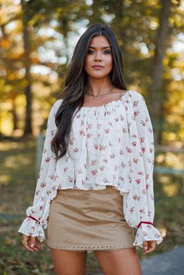 Floral Affair Chiffon Top