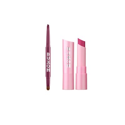 Plumping Lip Glow Balm And Lip Liner Set