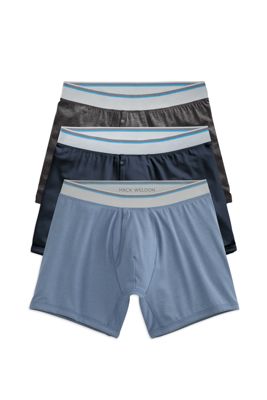 3-Pack 18-Hour Jersey Boxer Briefs Frozen Lake