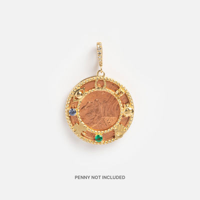 Solid Gold Lucky Charm