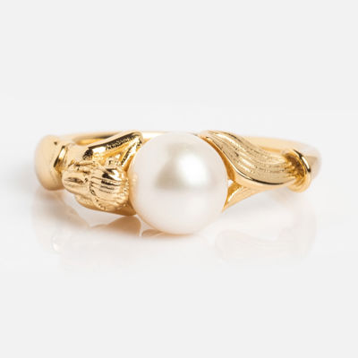 Pearl Siren Statement Ring