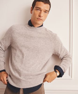 Luxe Cashmere Raglan Crewneck