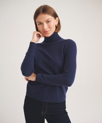 Basic Cashmere Turtleneck Sweater