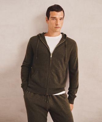 Signature Cashmere Zip Hoodie