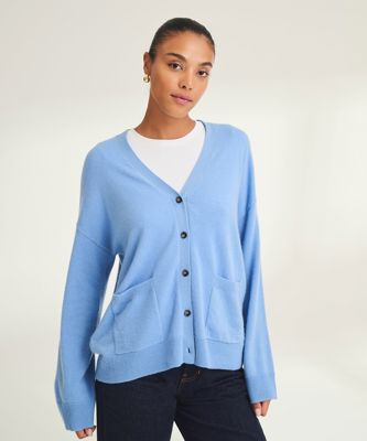 Signature Cashmere Boxy Cardigan