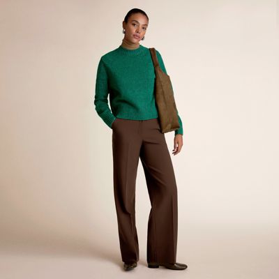 Maura Easy Sweater - Confetti Wool :: Verdant