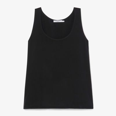 Vicky Tank - Washable Silk :: Black