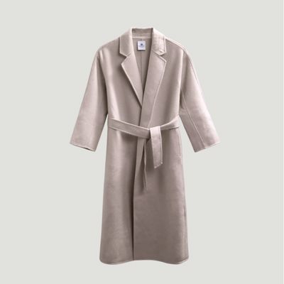 Nonchi Cashmere Isblom Coat :: Mushroom