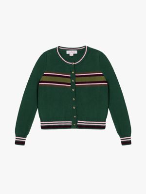 Odessa Cardi - Moss Stripe