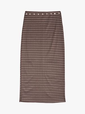 Sammy Skirt - Cocoa Plaid