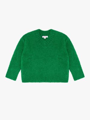 Marion V-Neck - Kelly Green