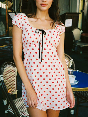 Suzy Dress - Scarlett Dot