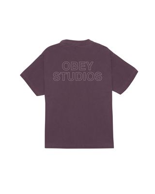 Obey Studios Outline Pigment T-Shirt