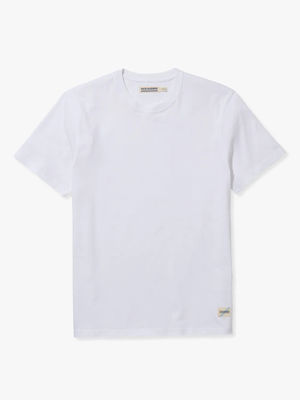 Saltaire Tee - White
