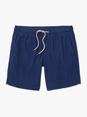 Wilder Stretch Corduroy Short - Navy