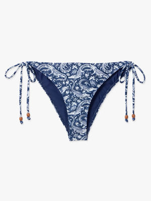 Castaway Bottom - Navy Crocodile