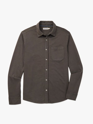 Saltaire Long-Sleeve Shirt - Black