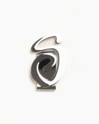 Swirly S Money Clip