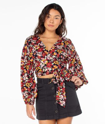 Coconut Girl Wrap Top