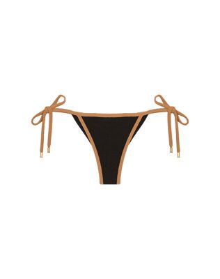 Firenze Lily Tie Side Bottom - Black