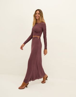 Amira Detail Long Skirt - Soulmate