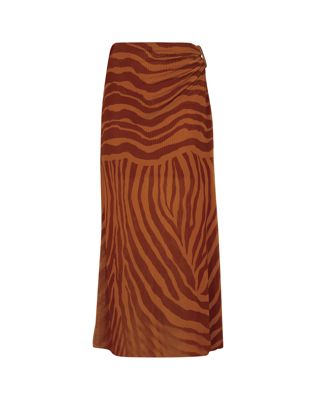 Amira Detail Long Skirt - Sundown