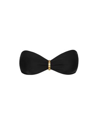 Matte Bessie Bandeau - Black
