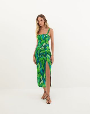 Mira Midi Dress (final Sale) - Tropics